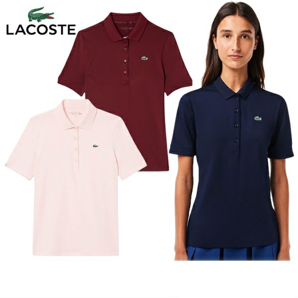 Poro襯衫女士Lacoste Sports Lacoste運動日本高爾夫服裝