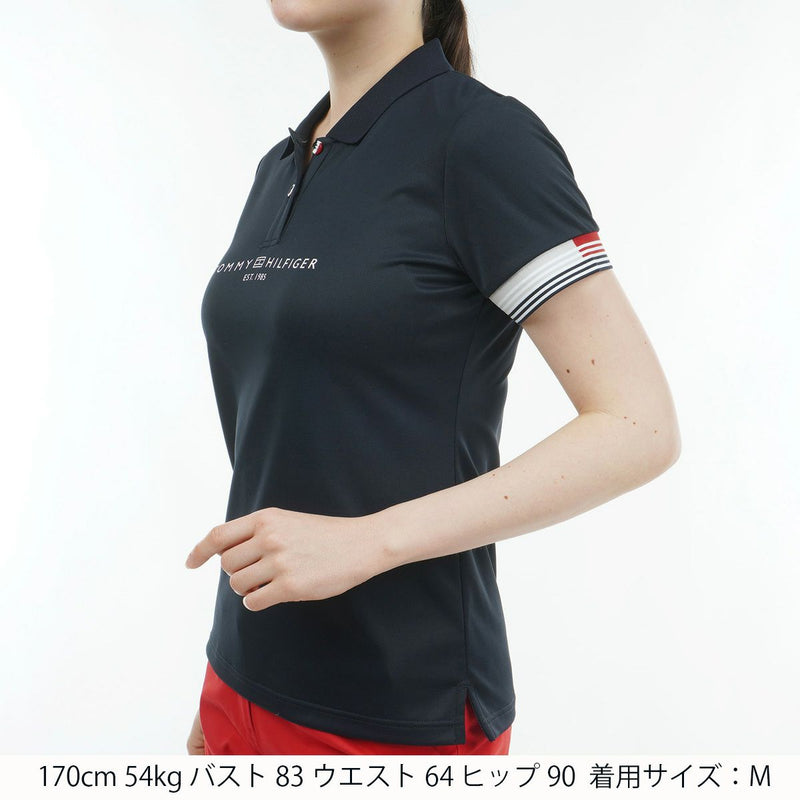 Poro Shirt Ladies Tommy Hilfiger Golf TOMMY HILFIGER GOLF Japan Genuine Golf Wear