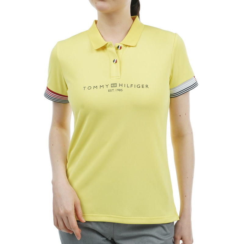 Poro Shirt Ladies Tommy Hilfiger Golf TOMMY HILFIGER GOLF Japan Genuine Golf Wear