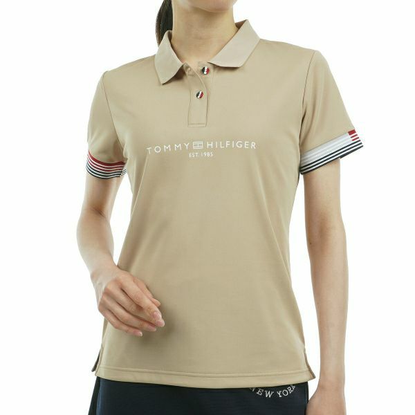 Poro Shirt Ladies Tommy Hilfiger Golf TOMMY HILFIGER GOLF Japan Genuine Golf Wear