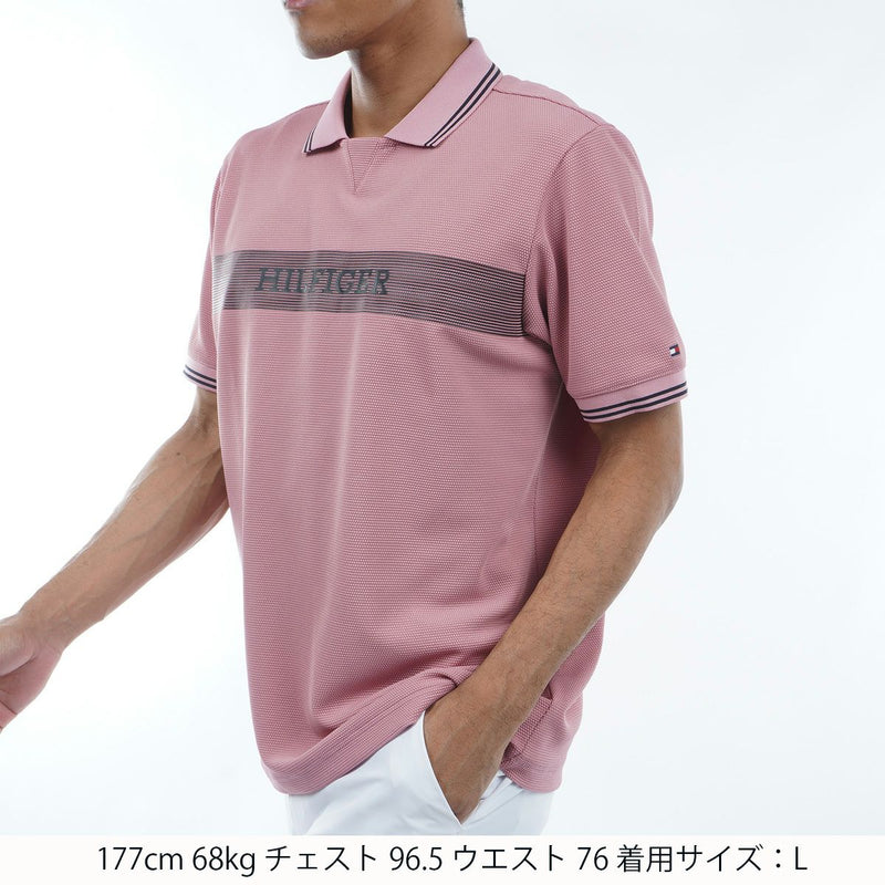 Poro Shirt Men's Tommy Hilfiger Golf TOMMY HILFIGER GOLF Japan Genuine Golf Wear