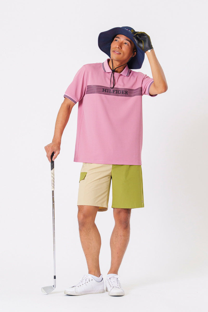 Poro Shirt Men's Tommy Hilfiger Golf TOMMY HILFIGER GOLF Japan Genuine Golf Wear