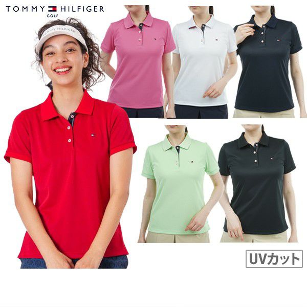 Polo shirt for women Tommy Hilfiger Golf TOMMY HILFIGER GOLF Japanese genuine product Golf wear