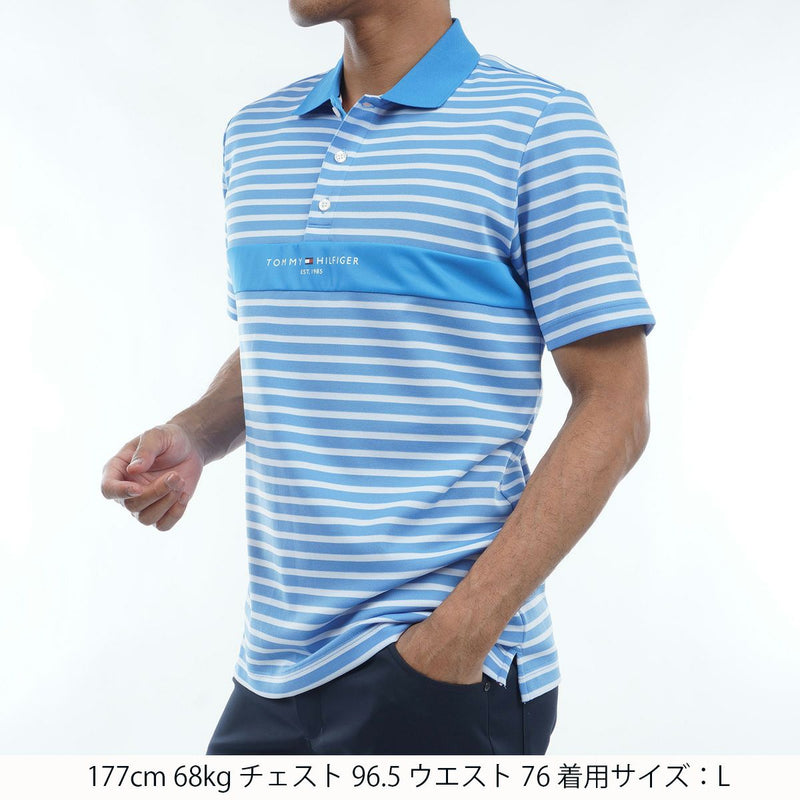 ポロシャツ メンズ トミー ヒルフィガー ゴルフ TOMMY HILFIGER GOLF 日本正規品 2024 春夏 新作 ゴルフウェア