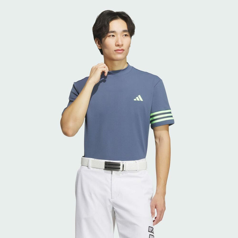 高頸襯衫男士阿迪達斯阿迪達斯高爾夫阿迪達斯高爾夫日本真實2024春季 /夏季新高爾夫服裝