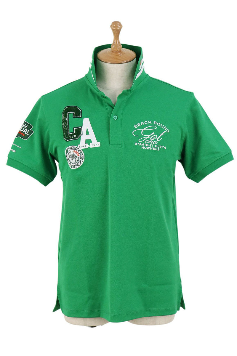 Poro衬衫男士Gatcha Gatcha Gatcha高尔夫高尔夫高尔夫2024春季 /夏季新高尔夫服装