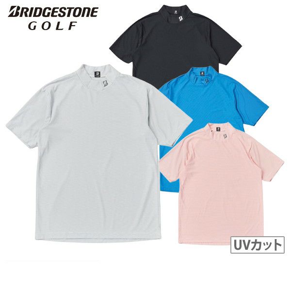 High Neck Shirt Men's Bridgestone Golf BRIDGESTONE GOLF 2024 Spring / Summer New Golf wear