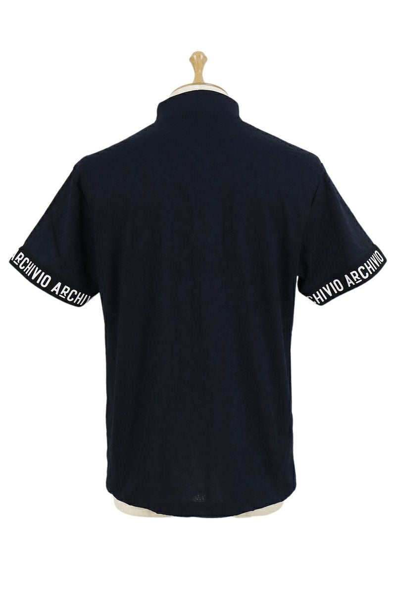 High Neck Shirt Men's Alchivio Archivio 2024 Spring / Summer New Golf Wear
