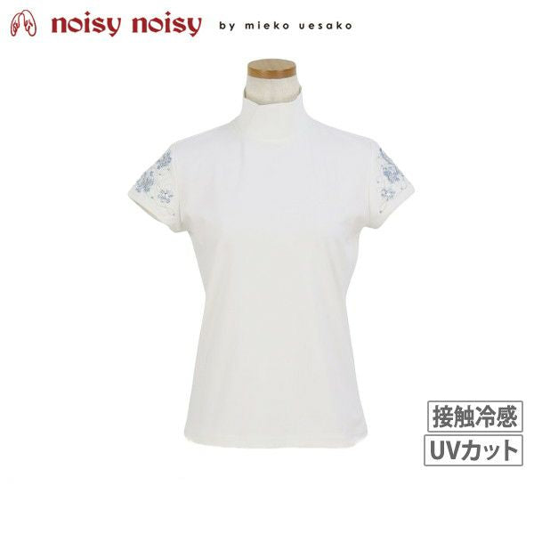高脖子衬衫女士Mieko Waesako嘈杂的Mieko Uesako 2024春季 /夏季新高尔夫服