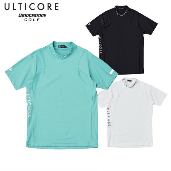 高頸襯衫男士Ulticore Bridgestone高爾夫Ulticore Bridgestone高爾夫2024春季 /夏季新高爾夫服裝