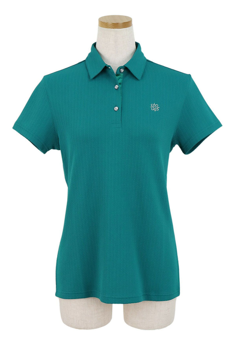 Short -sleeved polo shirt Ladies Sent and Ruis ST Andrews 2024 Spring / Summer New Golf wear