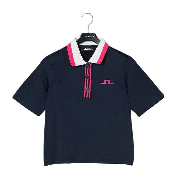 Poro 셔츠 숙녀 J Lindberg J.Lindeberg Japan Genuine 2024 Spring / Summer New Golf Wear