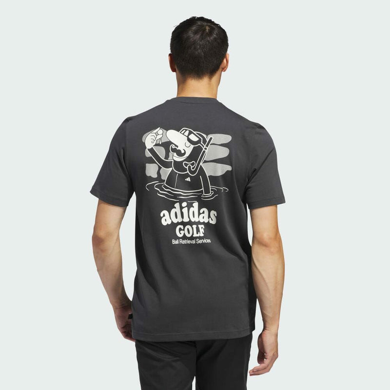 T -shirt Men's Adidas Adidas Golf Adidas Golf Japan Genuine 2024 Spring / Summer New Golf wear