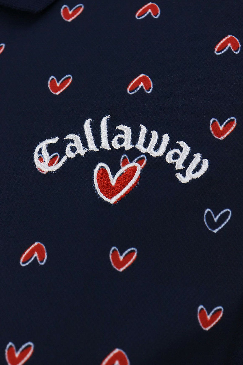 Poro襯衫女士Callaway服裝Callaway高爾夫Callaway服裝2024春季 /夏季新高爾夫服裝