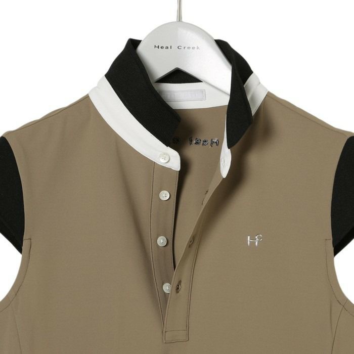 Poro Shirt Ladies Creek HEAL CREEK 2024 Spring / Summer New Golf Wear