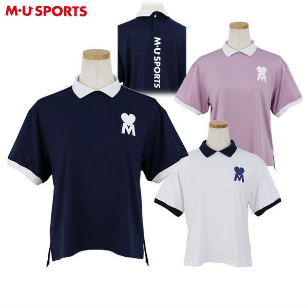 Poro襯衫女士MU Sports Musports M.U Sports Musports 2024春季 /夏季新高爾夫服裝