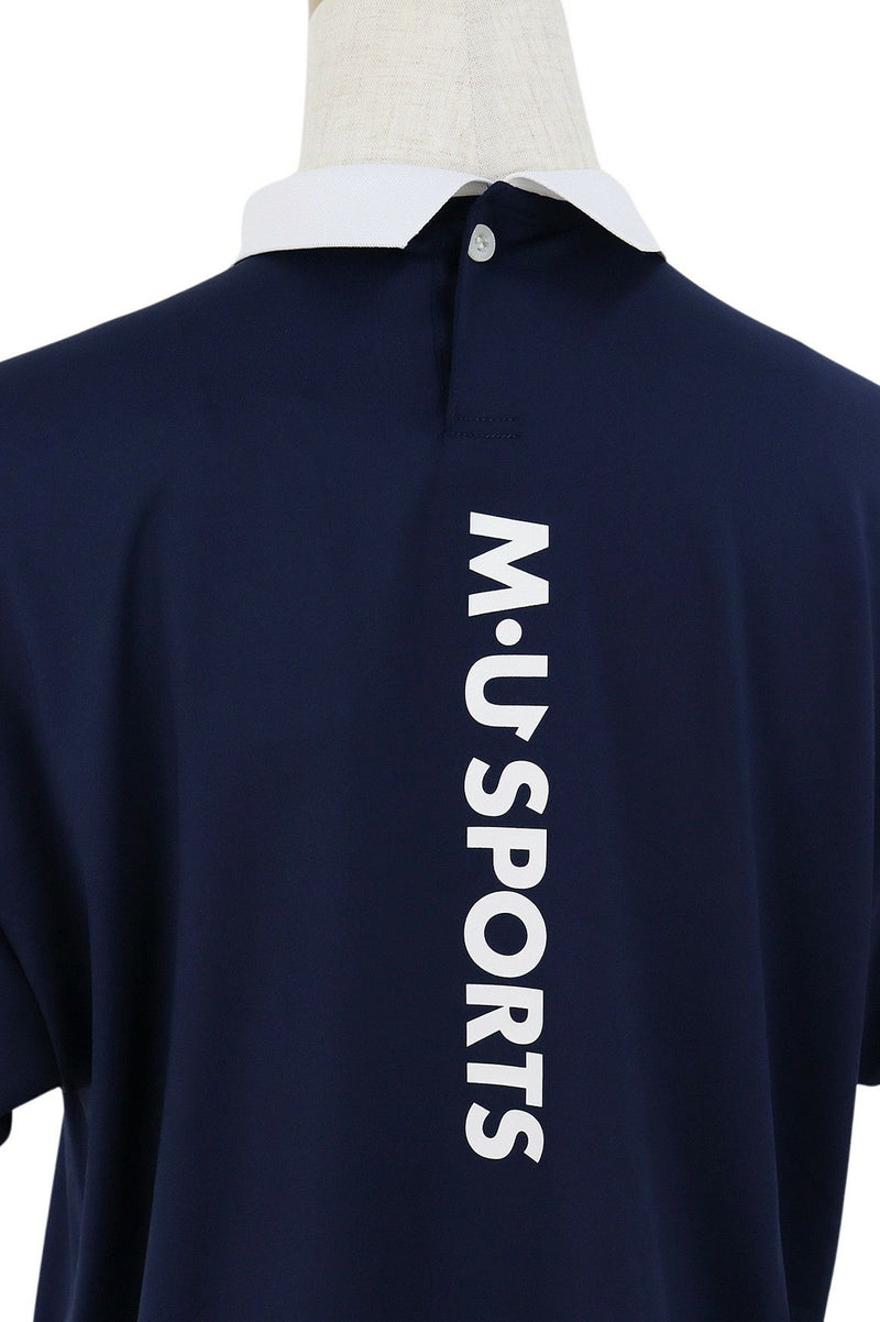 ポロシャツ レディース MUスポーツ エムユー スポーツ M.U SPORTS MUSPORTS 2024 春夏 新作 ゴルフウェア