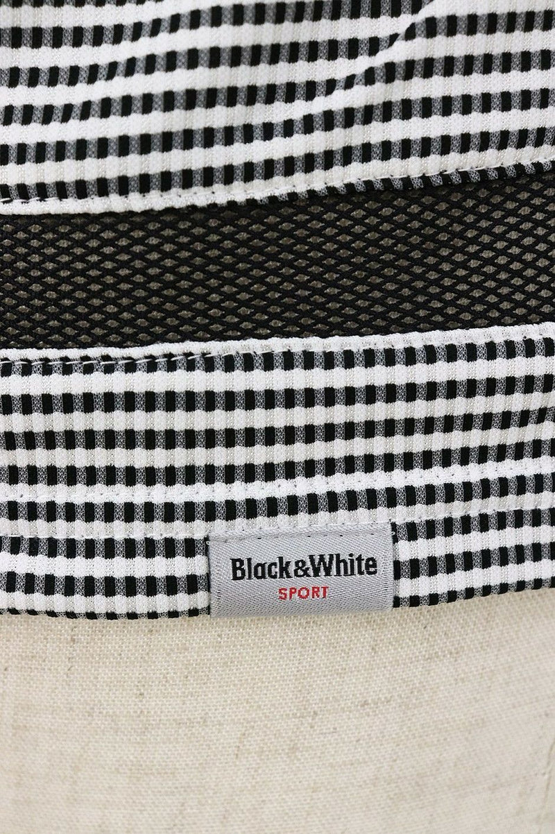 ポロシャツ レディース ブラック＆ホワイト Black＆White 2024 春夏 新作 ゴルフウェア