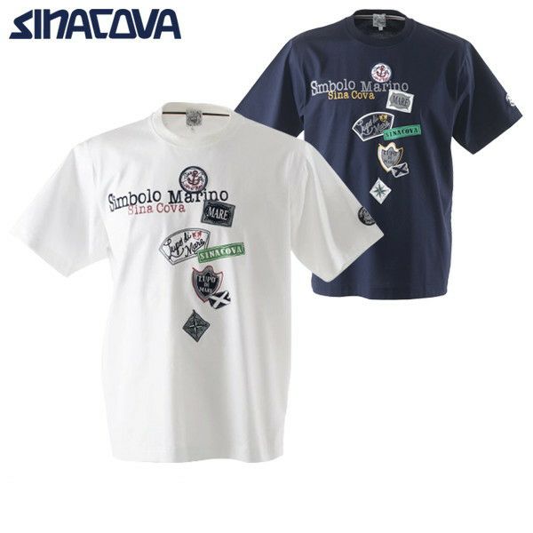 T -shirt Men's Sinakova salginia Sinacova Sardegna 2024 Spring / Summer New
