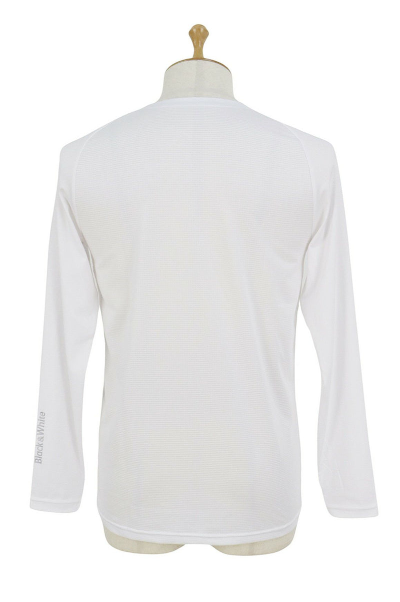 インナーシャツ メンズ ブラック＆ホワイト Black＆White 2024 春夏 新作 ゴルフウェア
