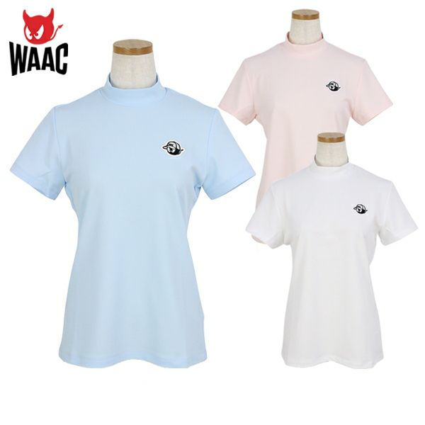 ハイネックシャツ レディース ワック WAAC 日本正規品 2024 春夏 新作 ゴルフウェア