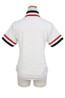 짧은 -Sleeved Poro 셔츠 숙녀 Cavuruco Marino Cavalluccio Marino 골프 착용