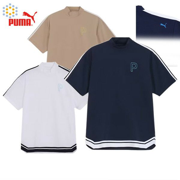 ハイネックシャツ メンズ プーマゴルフ PUMA GOLF 日本正規品 日本規格価 2024 春夏 新作 ゴルフウェア