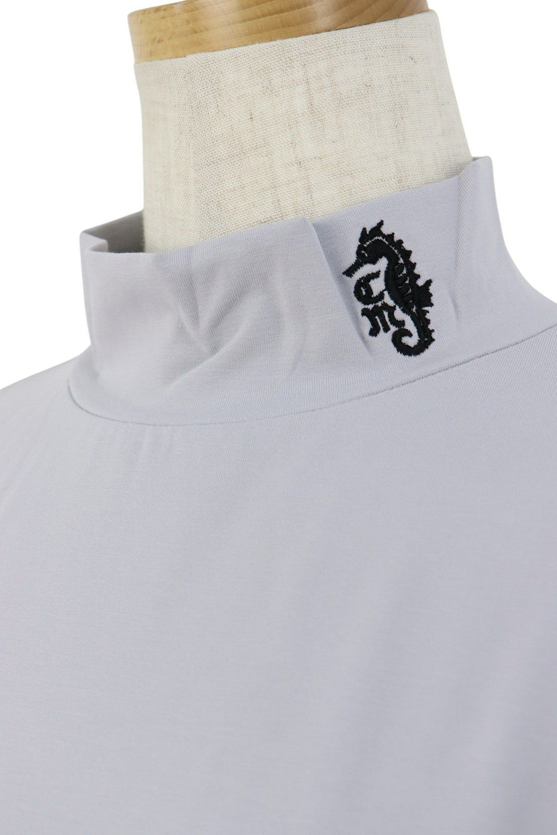High Neck Shirt Ladies Cava Vulcio Marino CAVALLUCCIO Marino 2024 Spring / Summer New Golf wear