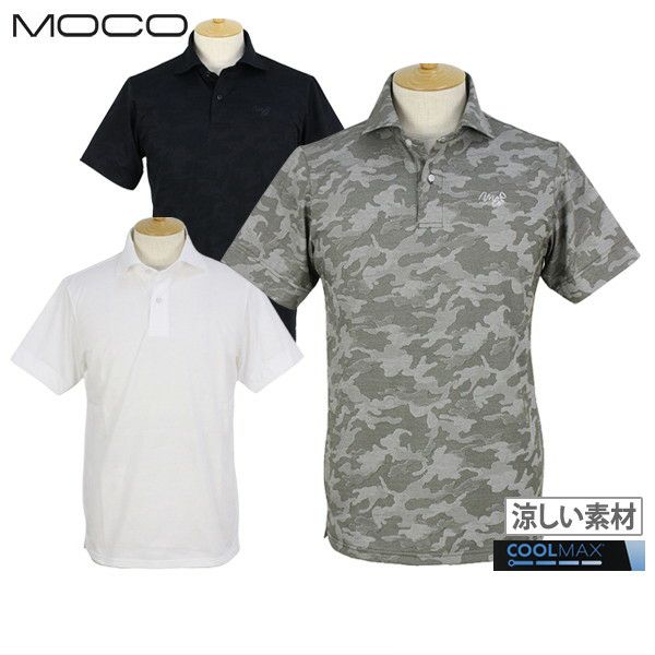 ポロシャツ メンズ モコ MOCO スツールズ STOOLS 2024 春夏 新作 ゴルフウェア