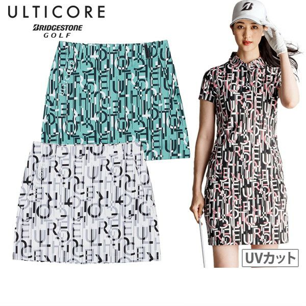 裙子女士Ulticore Bridgestone高爾夫Ulticore Bridgestone高爾夫2024春季 /夏季新高爾夫服裝