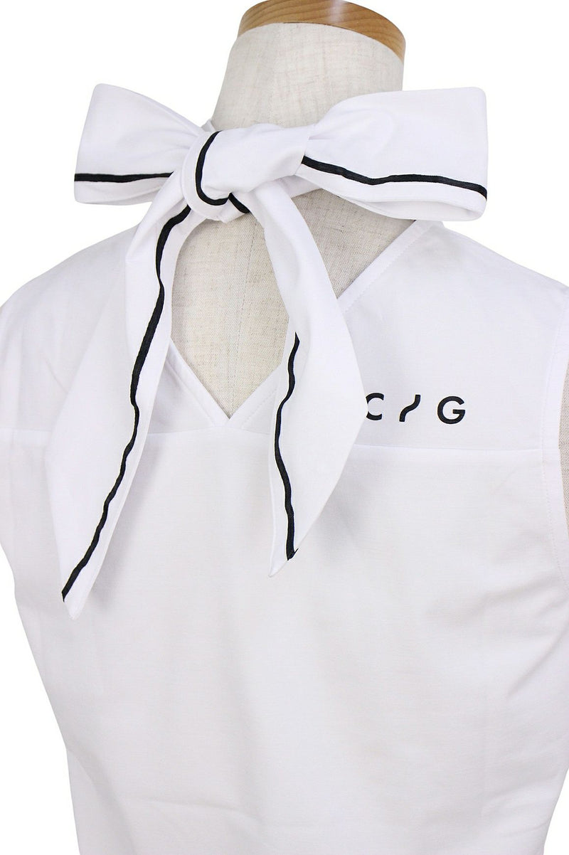 하이 넥 셔츠 레이디스 바다 완두콩 골프 CPG 골프 2024 스프링 / 여름 새 골프 착용