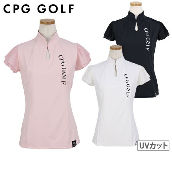 High Neck Shirt Ladies Sea Peage Golf CPG GOLF 2024 Spring / Summer New Golf Wear