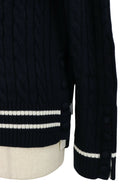 Sweater Men's Cavakurochi Marino Cavalluccio Marino Golf wear