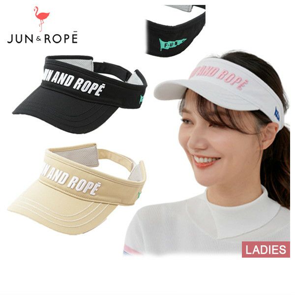 Sun Visor Ladies Jun＆Lope Jun Andrope Jun＆Rope 2024春季 /夏季新高尔夫