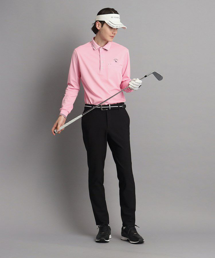 Long -sleeved polo shirt men's adabat Adabat 2024 Spring / summer new golf wear