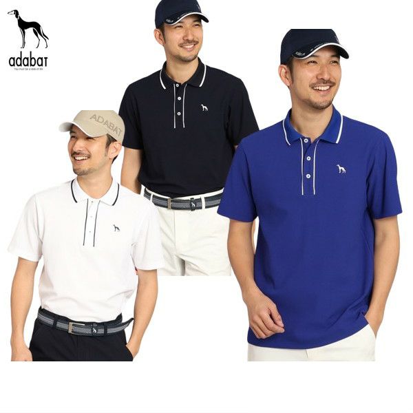 Short -sleeved polo shirt men's adabat Adabat 2024 Spring / summer new golf wear