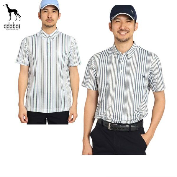 짧은 -Sleeved Polo 셔츠 남자 Adabat Adabat 2024 Spring / Summer New Golf Wear
