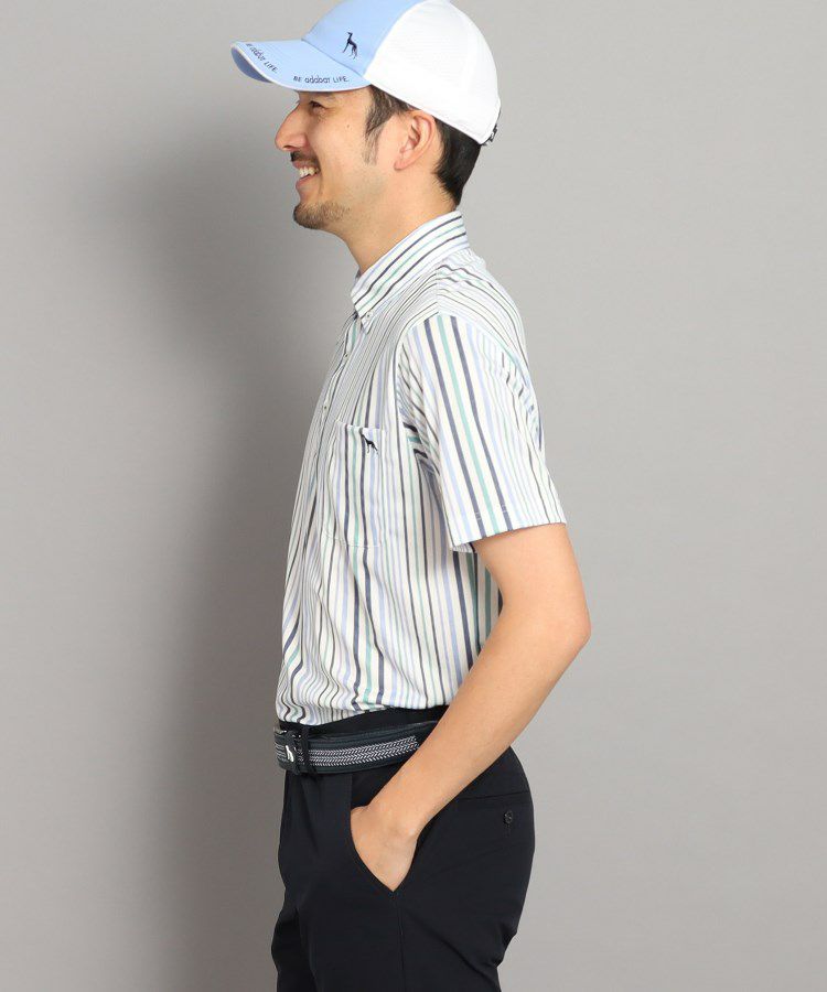 短 - 衬托polo衬衫男士Adabat Adabat 2024春季 /夏季新高尔夫服装