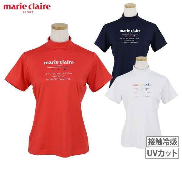 High Neck Shirt Mariclail Mari Claire Sport Golf wear