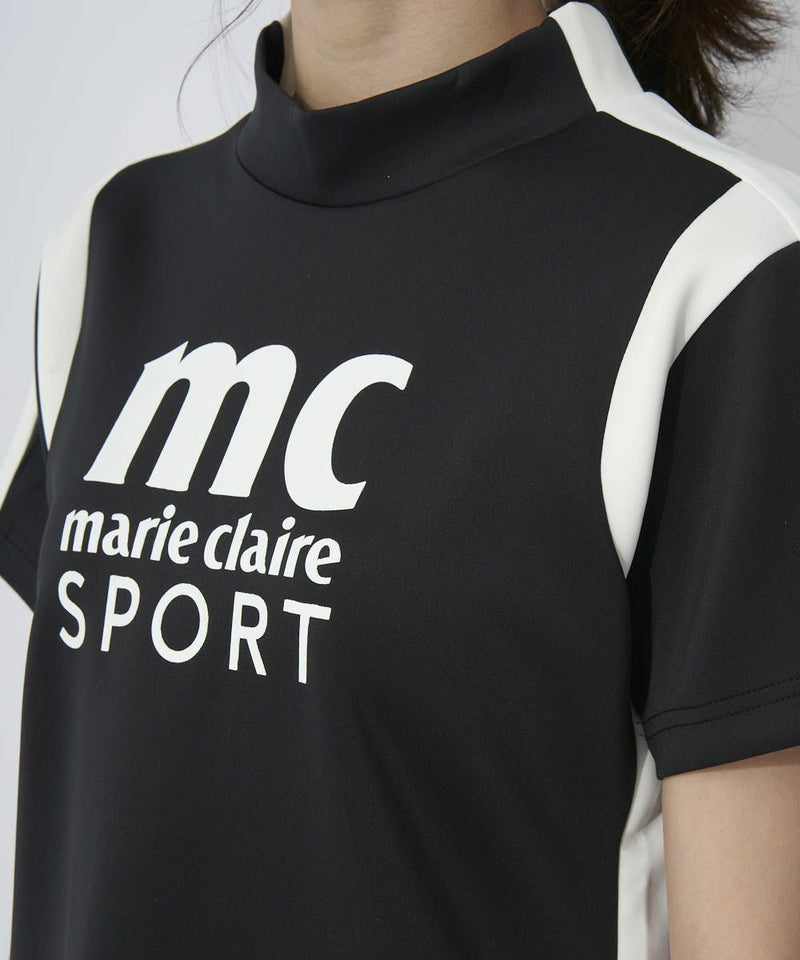 高脖子衬衫Mariclail Mari Claire Sport Marie Claire Sport Ladies高尔夫服