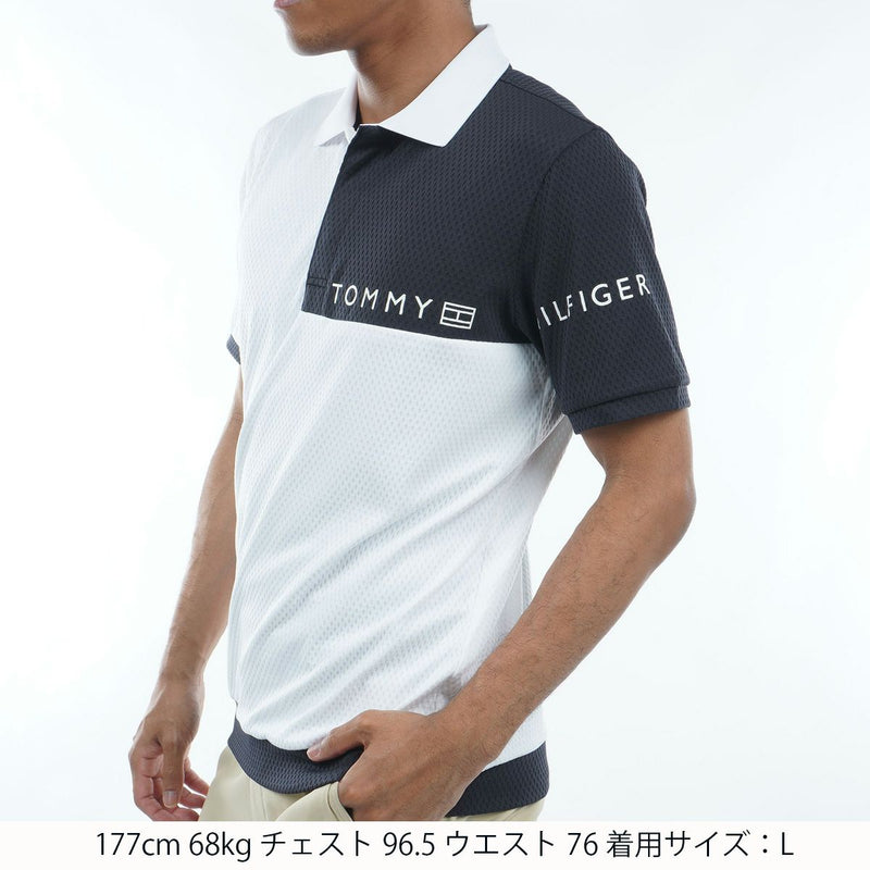 Poro Shirt Men's Tommy Hilfiger Golf TOMMY HILFIGER GOLF Japan Genuine Golf Wear