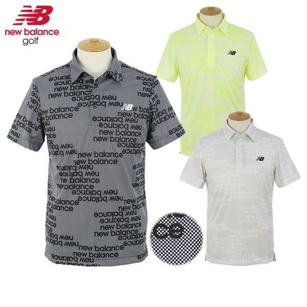 ポロシャツ メンズ ニューバランス ゴルフ new balance golf 2024 春夏 新作 ゴルフウェア