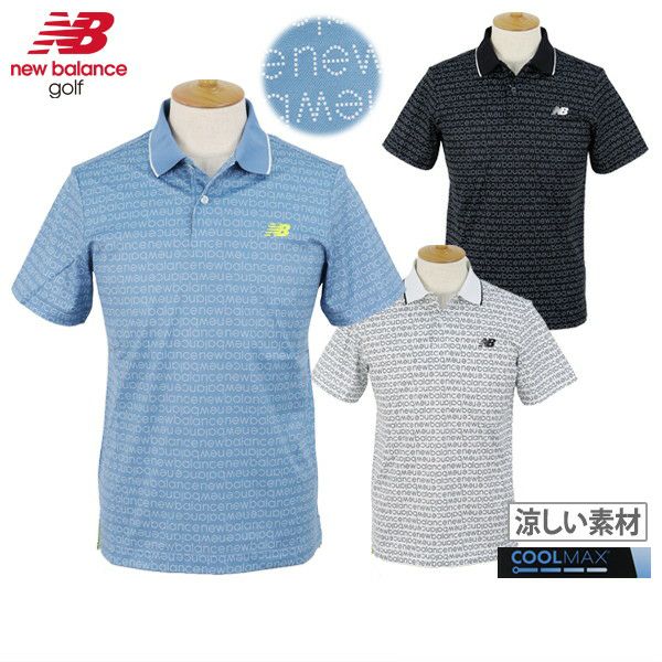ポロシャツ メンズ ニューバランス ゴルフ new balance golf 2024 春夏 新作 ゴルフウェア