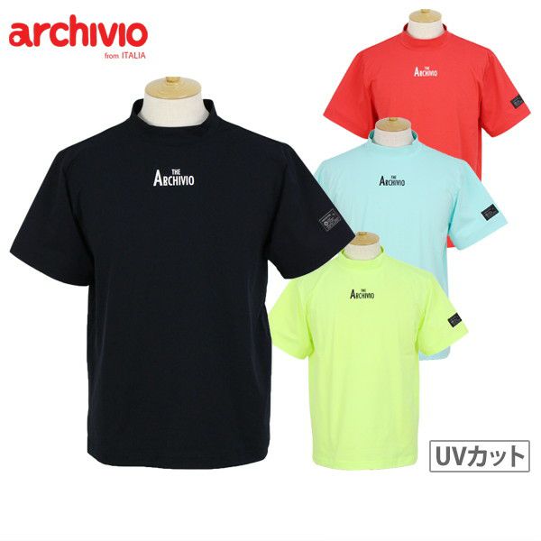 하이 넥 셔츠 남성 알치오 아카이비오 2024 스프링 / 여름 새 골프웨어