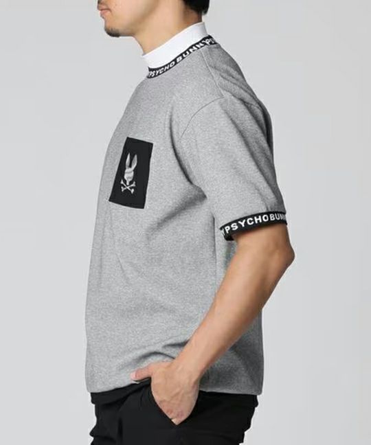 T -shirt Men's Psycho Bunny PSYCHO BUNNY Japan Genuine 2024 Spring / Summer New Golf Wear