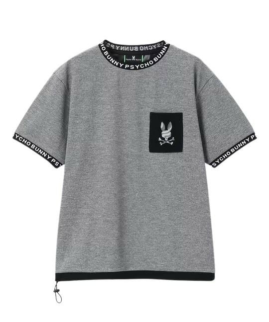 T- 셔츠 남자 사이코 토끼 정신병 토끼 일본 진짜 2024 스프링 / 여름 새 골프 착용