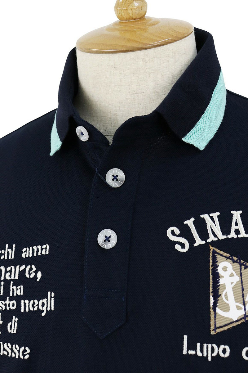 Poro衬衫男士Sinakova Sarginia Sanacova Sardegna 2024春季 /夏季新高尔夫服装
