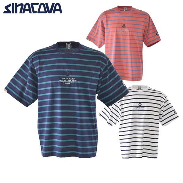 T -shirt Men's Ladies Sinakova Sarginia SINACOVA SARDEGNA 2024 Spring / Summer New