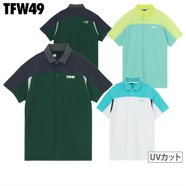 Poro襯衫男士茶F dabreue 49 TFW49 2024春季 /夏季新高爾夫服裝