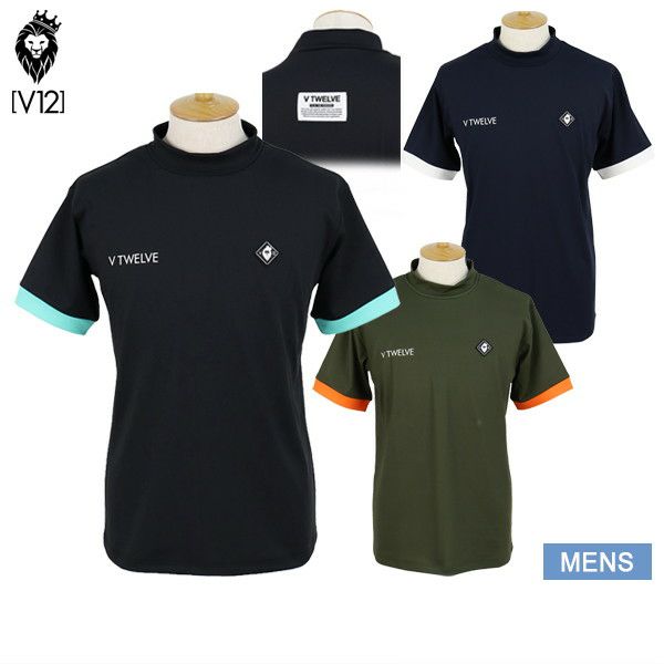 高颈衬衫男士V12高尔夫vi vi vi vi 2024春季 /夏季新高尔夫服装